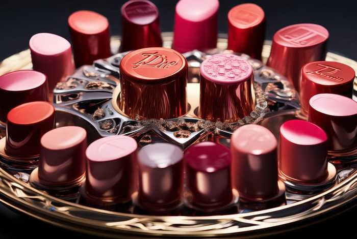 dior迪奥后台九色口红盘；dior口红颜色大全集