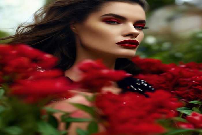 chanel红色山茶花；chanel山茶花口红