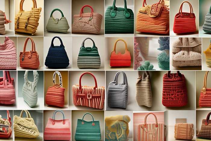 各种女士包包的钩法、各种女士包包的钩法图解