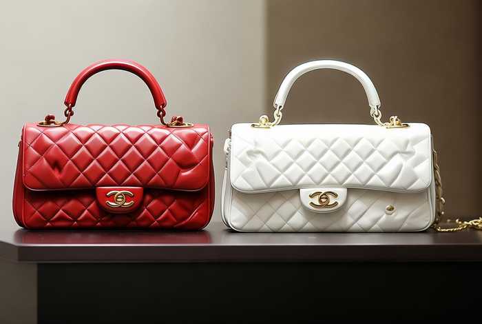 chanel cf mini红色（chanel cf mini白色）