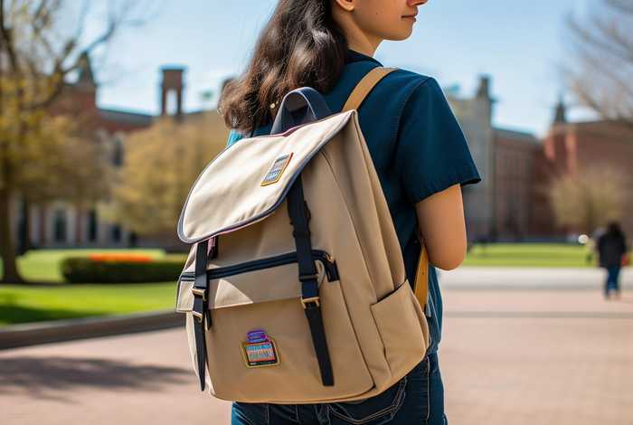 单肩包大学生上课帆布；大学生上课背帆布包