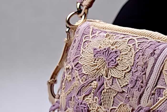 40岁至50岁女士斜挎包钩针 - 钩针钩女士斜挎包图解