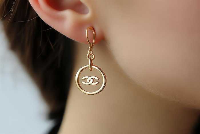 Chanel小号耳钉 chanel小号耳钉