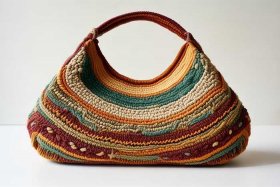 钩中老年女包织法（中老年女外套钩织花样）