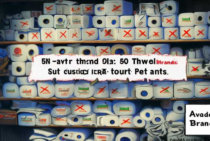 50种不合格卫生纸名单 不合格的卫生纸名单