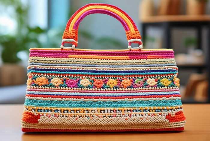 2022最火的包包钩针编织（实用又美观的包包,简单钩针编织就能完成）