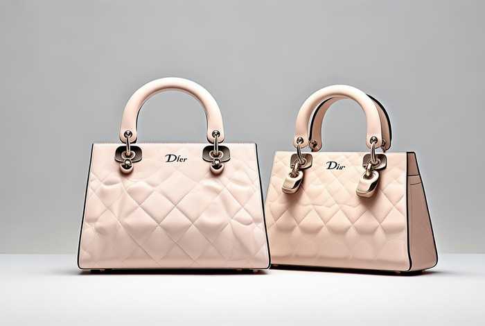 迪奥戴妃包小号和中号上身对比，迪奥戴妃包中号上身图