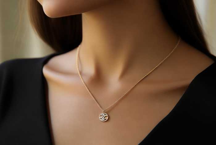 chanel2021项链、chanel logo项链