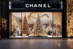 chanel中国圣诞门店，chanel圣诞日历
