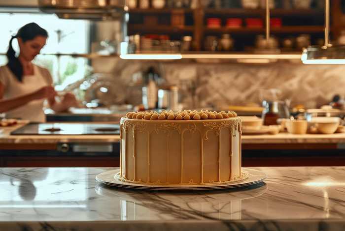 爱马仕蛋糕，爱马仕蛋糕制作视频