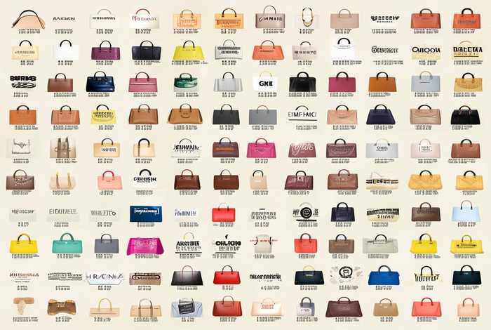 包包品牌分类大全图；包包品牌大全标志图片及价格