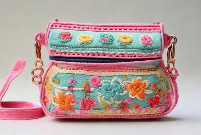 钩针钩可爱的斜挎包 钩针斜挎包女包小包包可爱