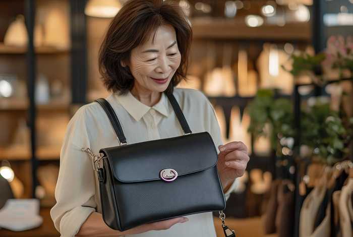 50岁女士斜挎包65元；50岁女士斜挎包65元能买吗