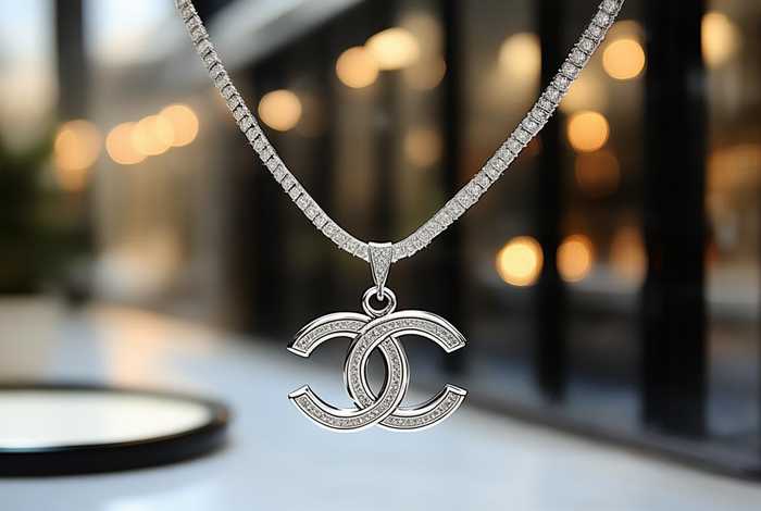 chanel项链上是否有logo，chanel logo项链