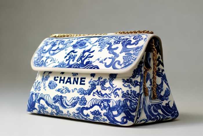 chanel帆布包青花瓷；chanel帆布包包图片