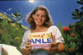 安儿乐卫生巾广告90年代；90年代安尔乐卫生巾广告