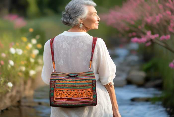 40岁至50岁女士斜挎包自制 40岁至50岁女士斜挎包民族风