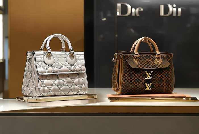 迪奥女包logo 迪奥女包和lv一个档次吗