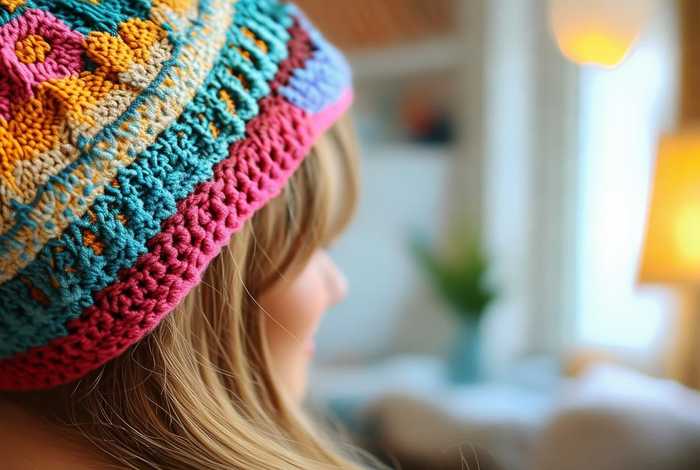 好看的女士钩针帽子，好看的女士钩针帽子视频