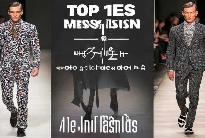 男装时尚10大品牌（男装时尚10大品牌排行榜）