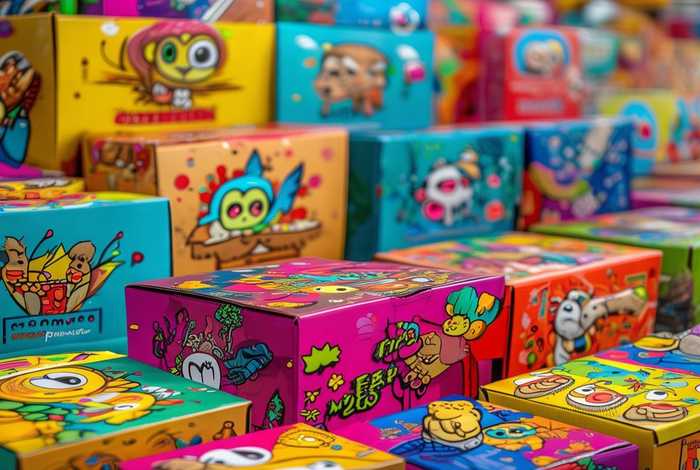 卡通包装盒设计图片；卡通包装盒设计图片大全