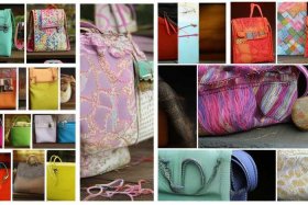 女士手工布包大全、女士手工布包大全图片