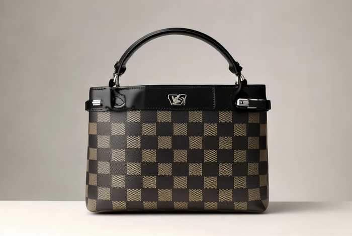 路易威登lv官网女包老花托特包小号（99新lv路易威登老花on the go系列小号手提托特包）