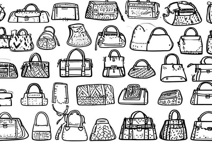 女士手提包图片大全（女士手提包图片大全简笔画）