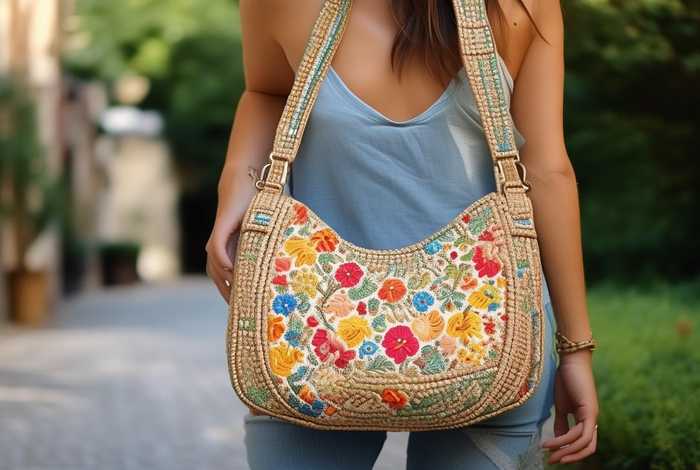 女布斜挎包休闲女包；女士休闲斜挎布包