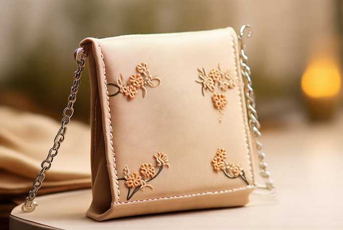 女士零钱小布包手机包（手工缝制漂亮小布包零钱包）