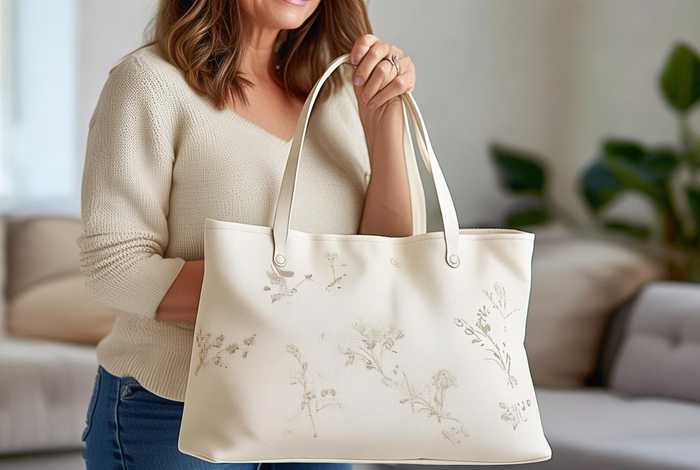 女士帆布包中老年 - 女士帆布包中老年人能穿吗