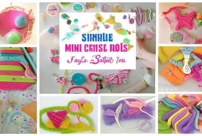 女生喜欢的100种迷你小手工教简单、女生喜欢的简单小手工步骤