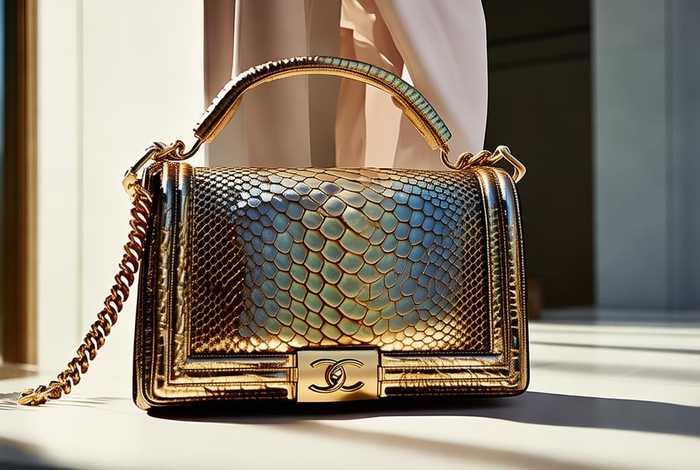 官网香奈儿蟒蛇皮包包，香奈儿leboy蟒蛇皮官网