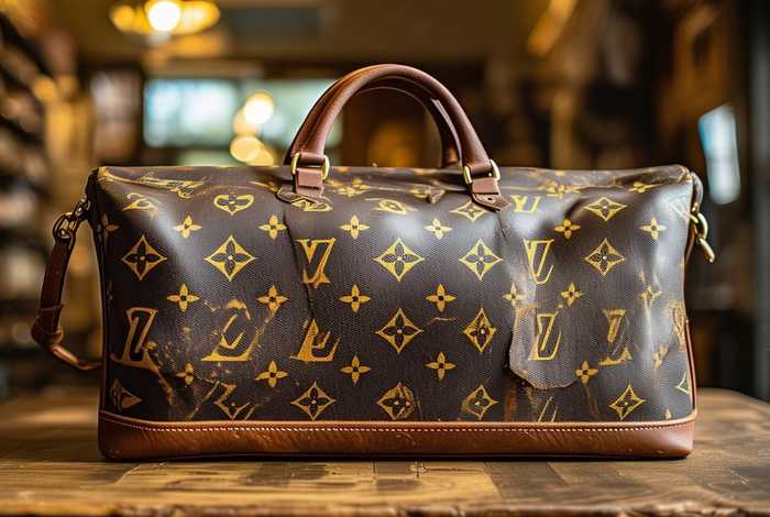 罗意威帆布包中古款，罗意威中古帆布包真假