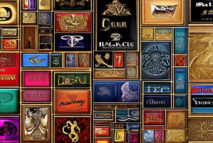 名牌服装排行榜前十名标志图；名牌服装排行榜前十名标志图片大全