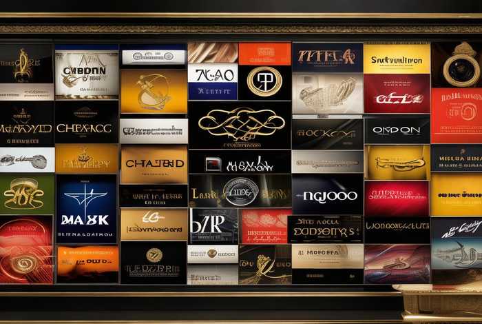 全球十大顶级奢侈品牌logo；全球100个顶级奢侈品牌logo