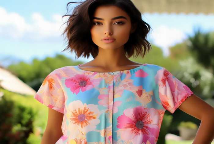 女士短袖衬衫新款2025爆款 - 女士短袖衬衫新款2025爆款图片