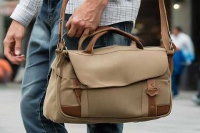 男士单肩休闲帆布小挎包 - 男士单肩休闲帆布小挎包怎么搭配