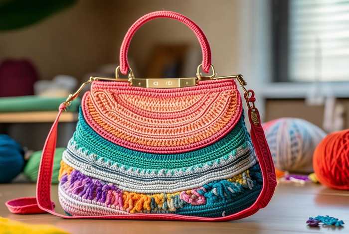 女式包包新款钩针编织，钩针编织女士包包视频