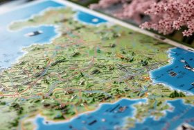 日本长野县地图 - 日本长野县地图全图