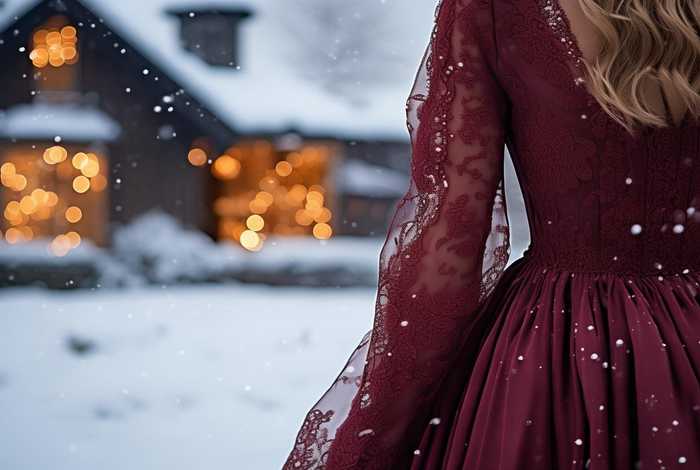 蕾丝连衣裙冬款2025新款爆款、蕾丝连衣裙冬款2025新款爆款图片