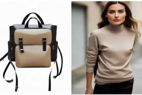 女士双肩背包休闲包（女士休闲双肩背包时尚）