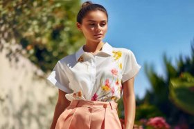 女式短款衬衣 女式短款衬衣搭配