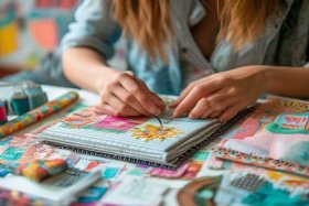 女斜挎包帆布小挎包自制教程（diy斜挎小布包女包教程）