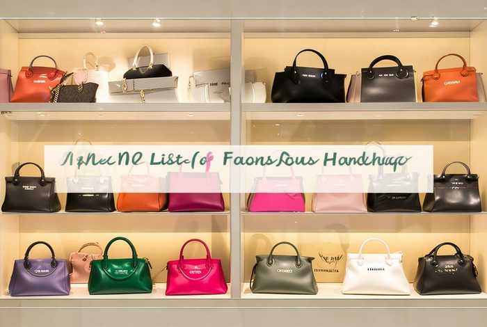 名牌包包名称大全（名牌包包名称大全图片）