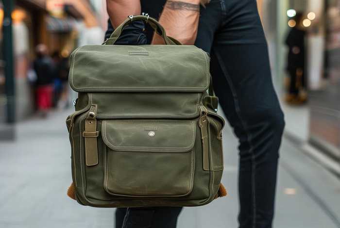 男士休闲帆布男包（男士帆布休闲包图片）