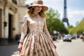 女士小香风穿搭图片大全（女士小香风穿搭图片大全大图）