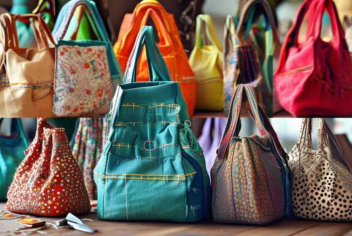 女士手工布包大全、女士手工布包大全图片