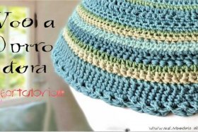 女士中老年帽子钩织法；女士中老年帽子钩织法视频