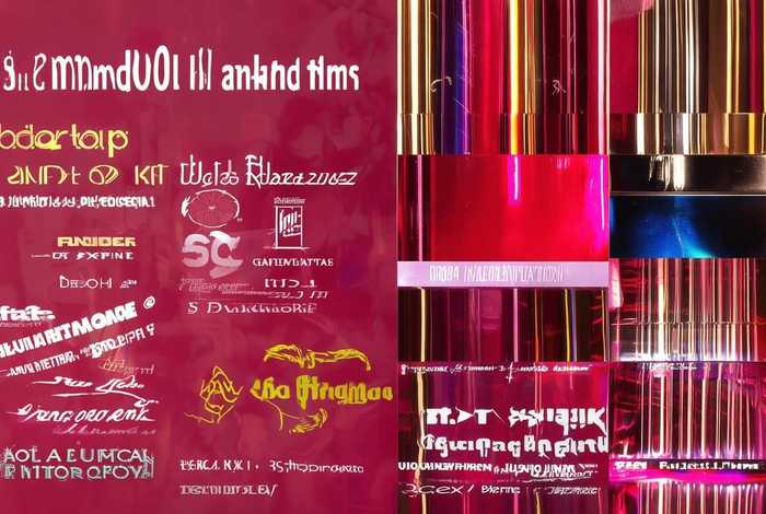 口红品牌排行榜前十名logo、口红品牌的十大排行榜logo